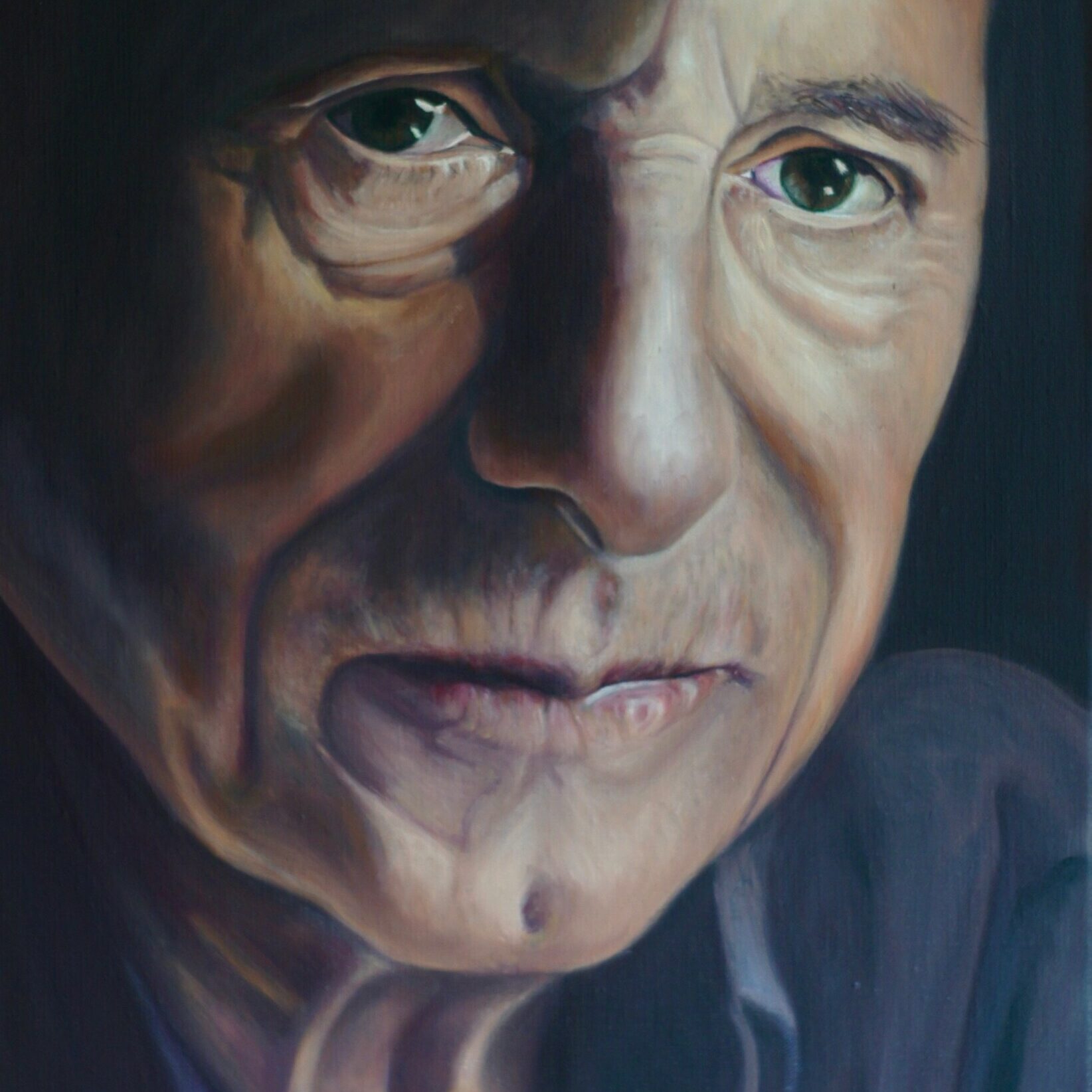 Udo Jürgens Fading Öl/LW 60 x 40 cm