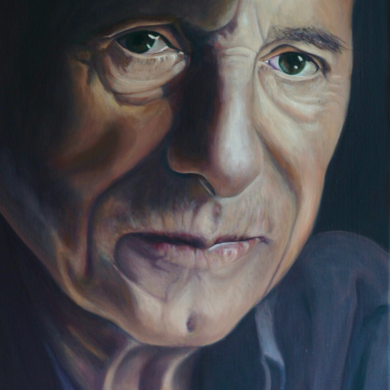 Udo Jürgens Fading Öl/LW 60 x 40 cm